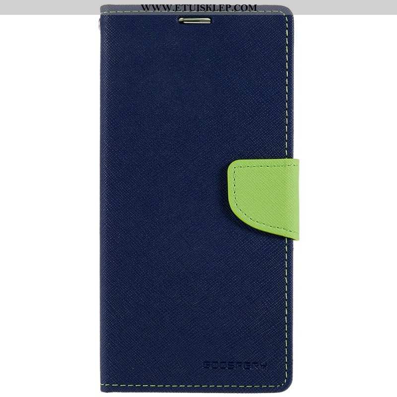 Etui Folio do iPhone 14 Pro Max Dwukolorowy Mercury Goospery